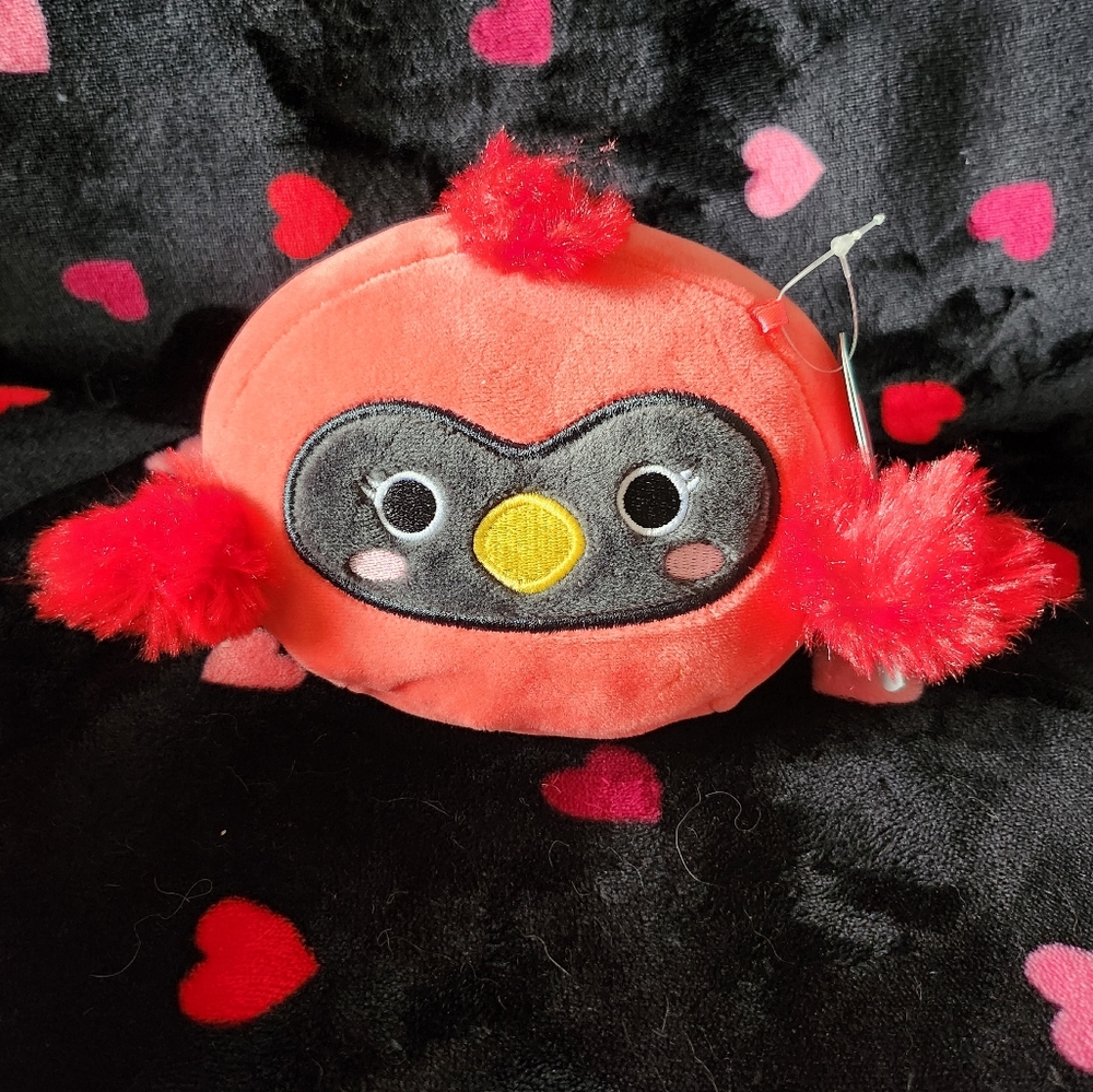 NWT Cazlan the Red Cardinal Bird 5" Stackables Squishmallows